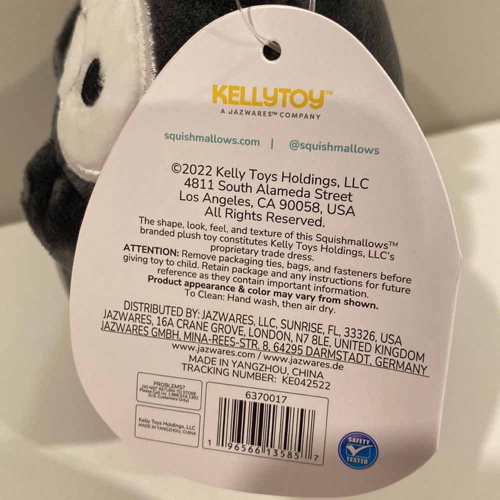 Squishmallow Aldron the Plauge Doctor Halloween 2022 4” NWT - Picture 4 of 4